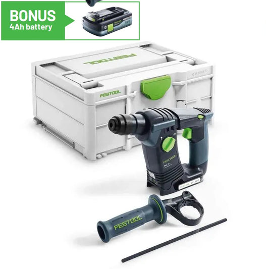 FESTOOL BHC 18 LI CORDLESS HAMMER DRILL SKIN (577600) BONUS Battery**
