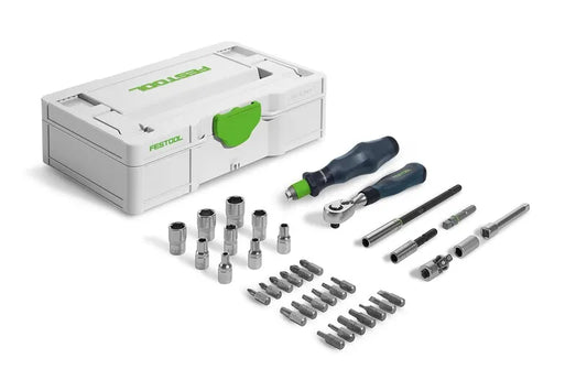 FESTOOL RATCHET SET SYS3 S76 1/4"-CE RA 578112