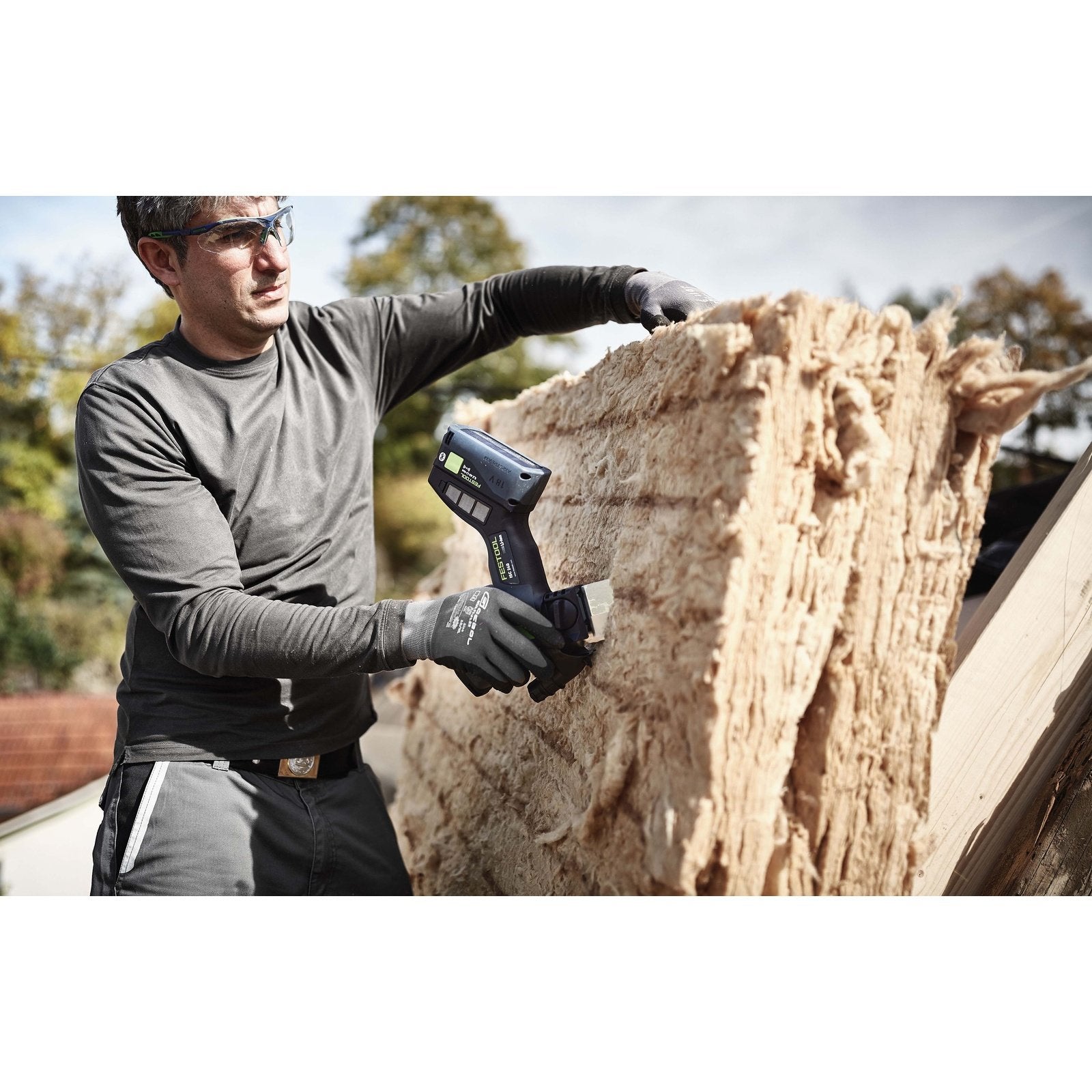 240v Festool 18v Tools FESTOOL ISC240 CORDLESS INSULATION SAW SKIN