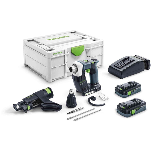 Festool DWC 18-2500 Cordless Screwdriver Screwgun Kit 576497-KIT tool-junction-nz