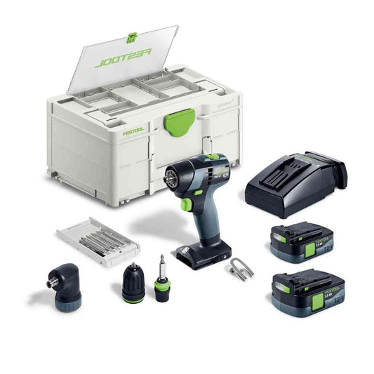 Festool TXS 12 2.5-Set 12v Cordless Drill Driver (576874)