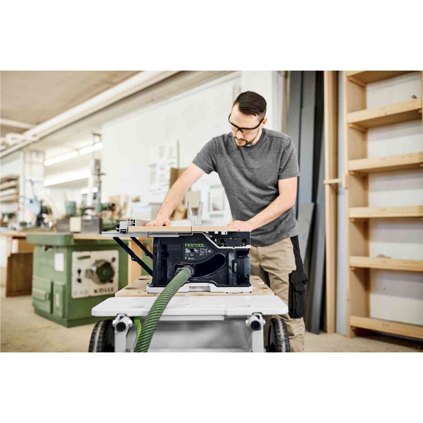 Festool Cordless Table Saw CSC SYS 50 EBI-Plus Incl. Batteries & Charger tool-junction-nz
