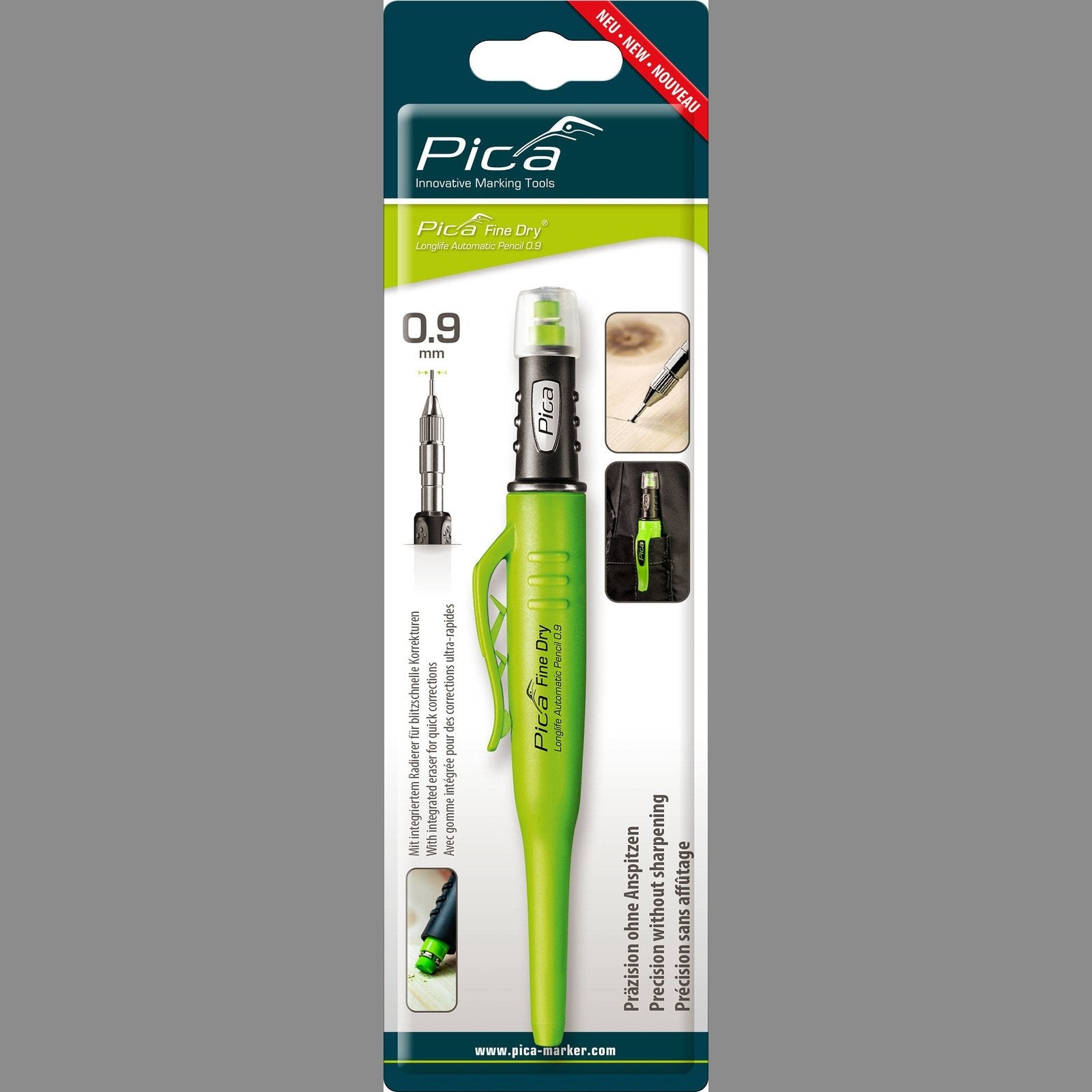 Pica Fine Dry Longlife Automatic Pencil tool-junction-nz
