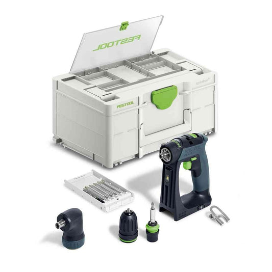 Festool 18v Cordless drill CXS 18-Basic Set 577333 tool-junction-nz