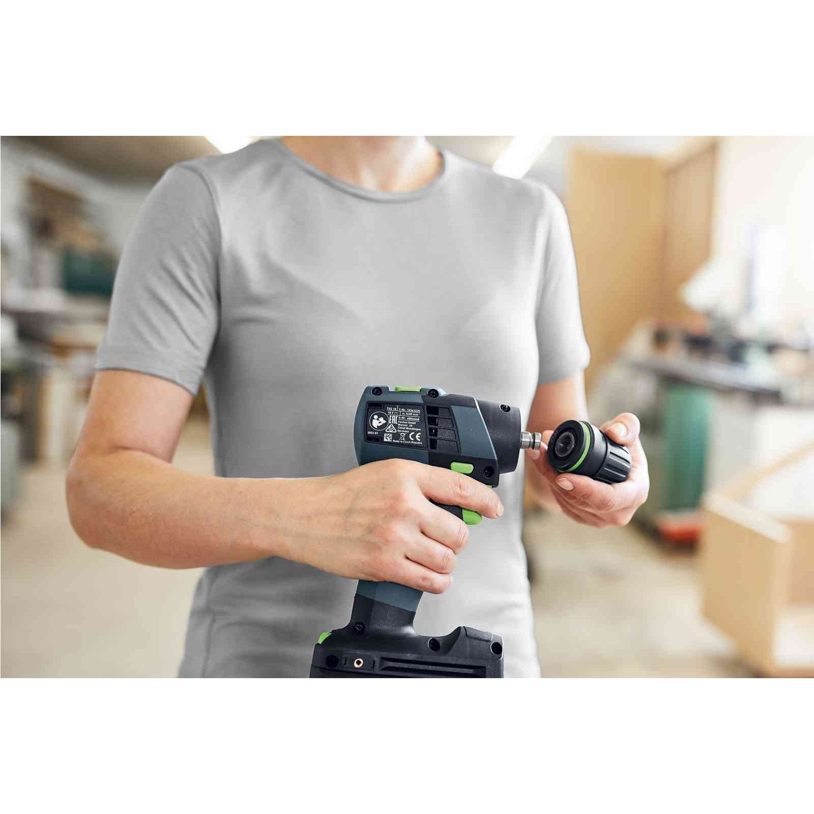 Festool 18v Cordless drill TXS 18 C 3.0-Set 577335-KIT tool-junction-nz