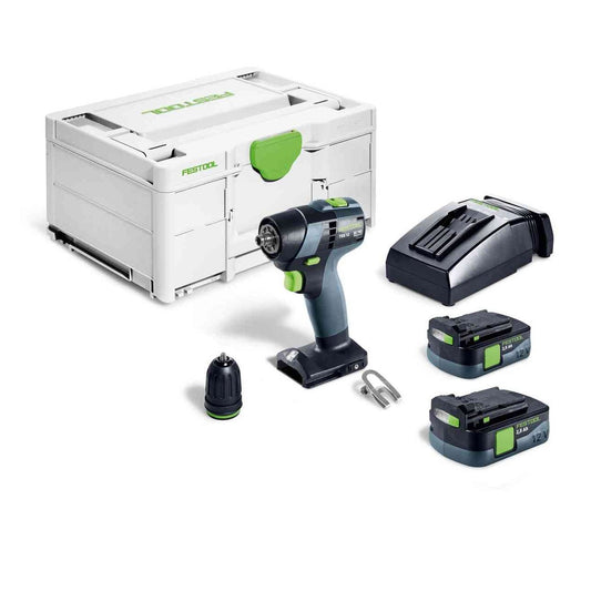 Festool TXS 12 2.5-Plus 12v Cordless Drill Driver 576873 tool-junction-nz