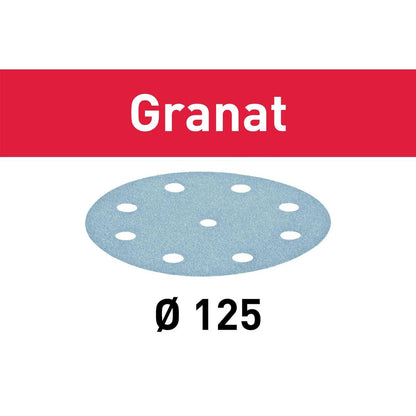 D125 Festool Granat Sandpaper 50/100pk tool-junction-nz