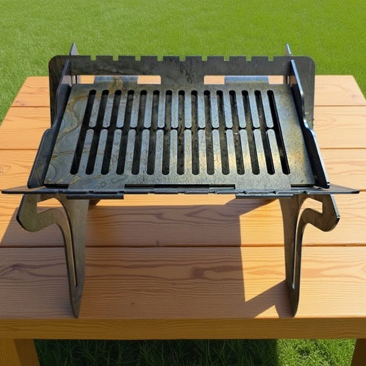 FIA - FLAT PACK PORTABLE BBQ / FIRE PIT
