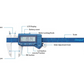 Dasqua Bluetooth IP54 Digital Caliper 0-150mm DBC150-1005A