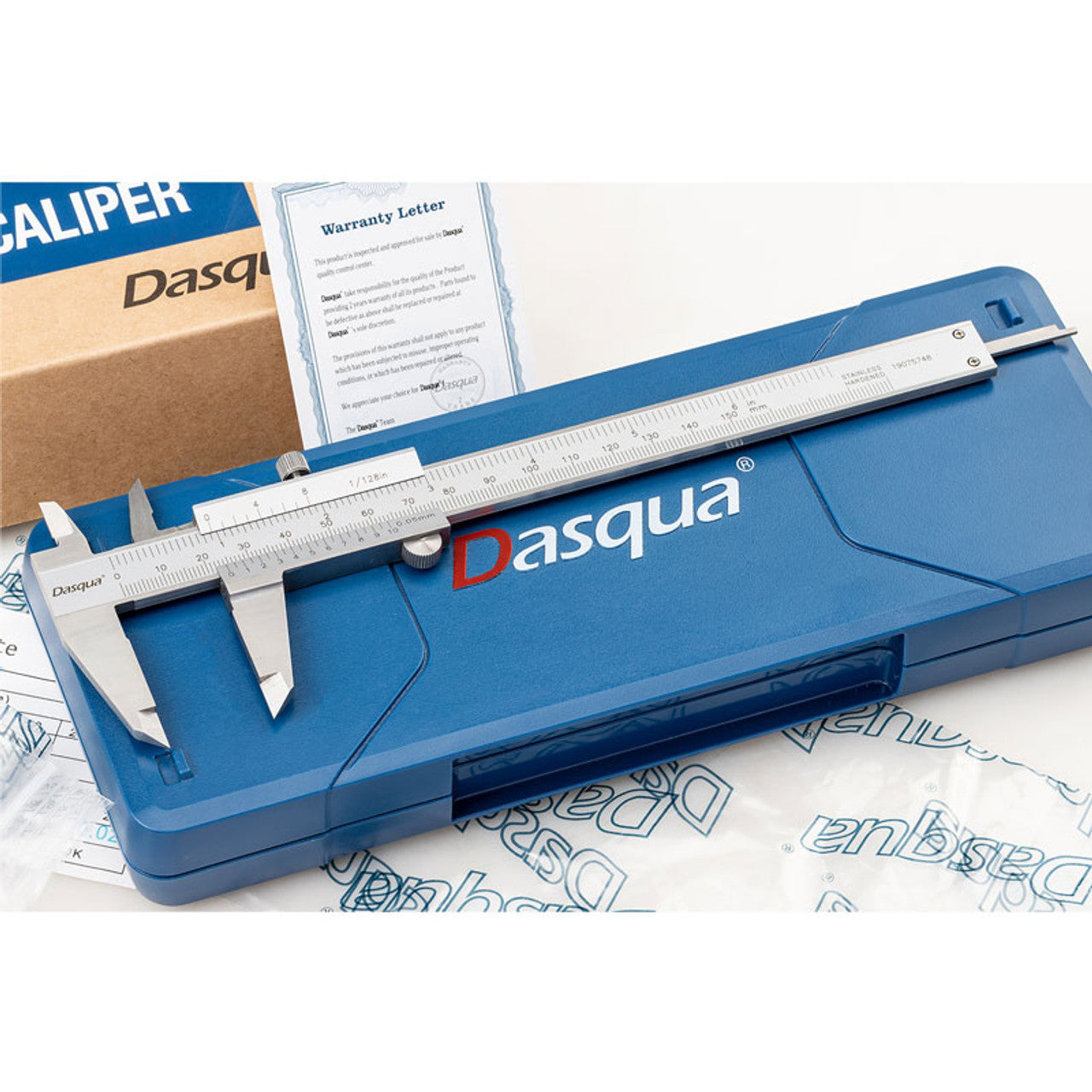 Dasqua Monoblock Stainless Vernier Caliper 0-150mm tool-junction-nz