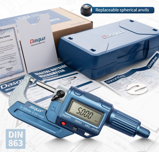 Dasqua Digital Outside Micrometer 25-50mm DDOM2010