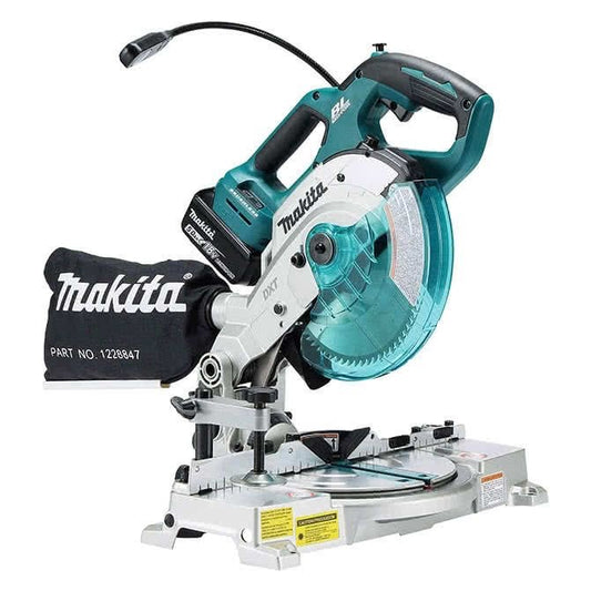 Makita 18V LXT Brushless 165mm (6-1/2") Compact Cordless Compound Mitre Saw DLS600Z