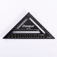 Dasqua General Purpose Measuring Set - 5pc Rafter Square, Combination Square, Scriber, Multi-Function Gauge, Center Square tool-junction-nz