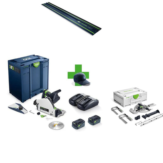 FESTOOL ** KIT ** TSC55 100Y & Rail with Accessory set Package ** (999263)