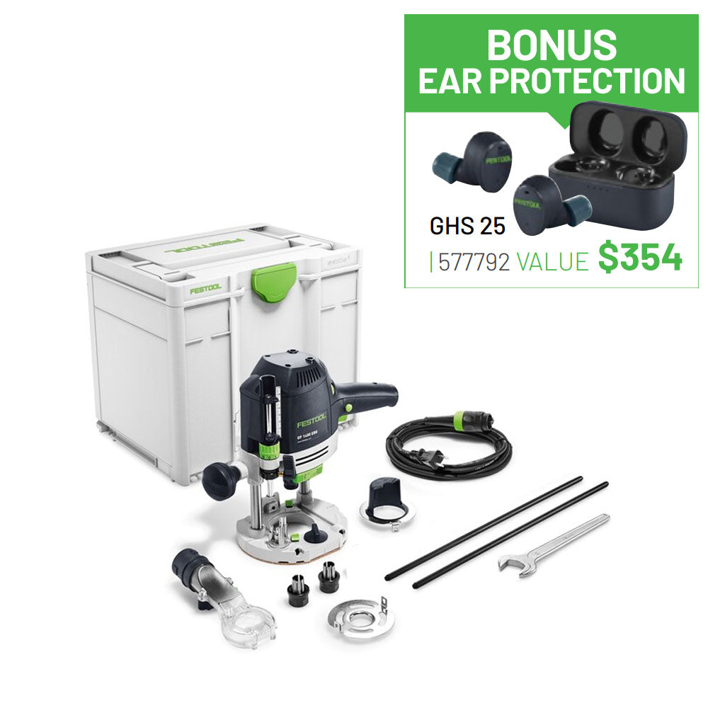 FESTOOL OF 1400 EBQ-PLUS VARIABLE SPEED 1/2" ROUTER