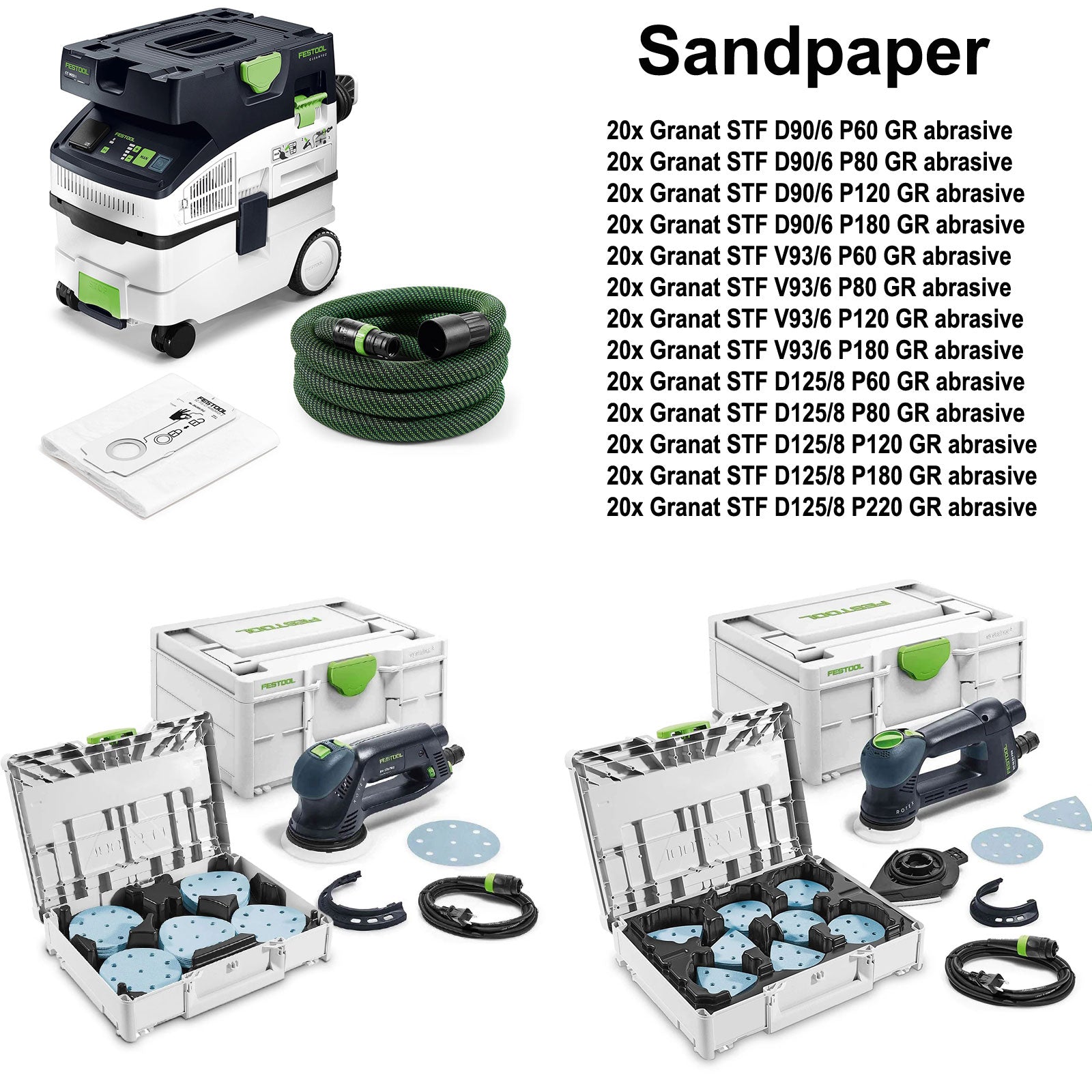 Festool Exterior & Weatherboard Sanding & Refinishing Kit