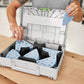 Festool Delta sandpaper assortment abrasives organized in a Systainer 