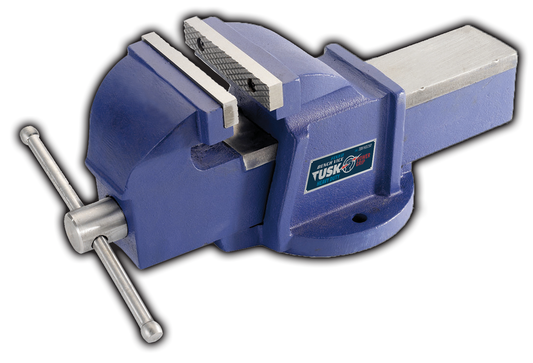 Tusk Bench Vice Heavy Duty 150mm (6") Matt Blue