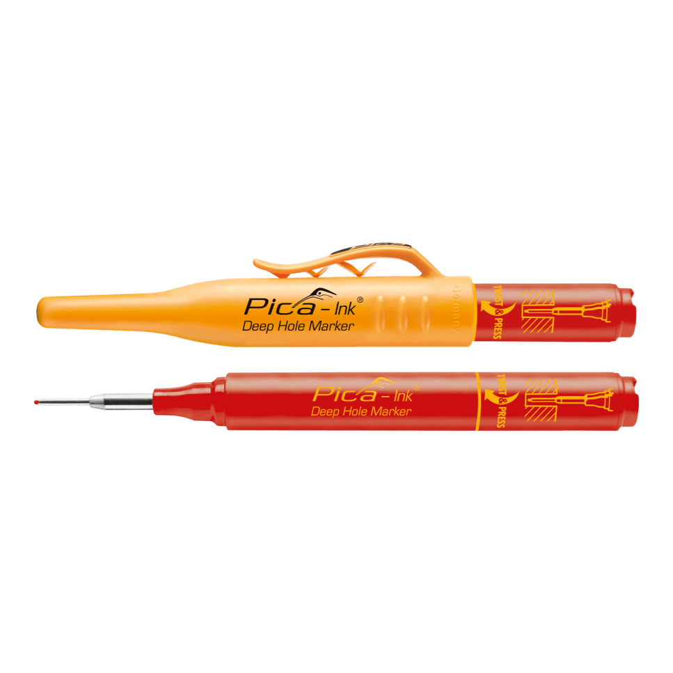 Pica Ink Deep Hole Marker Red tool-junction-nz