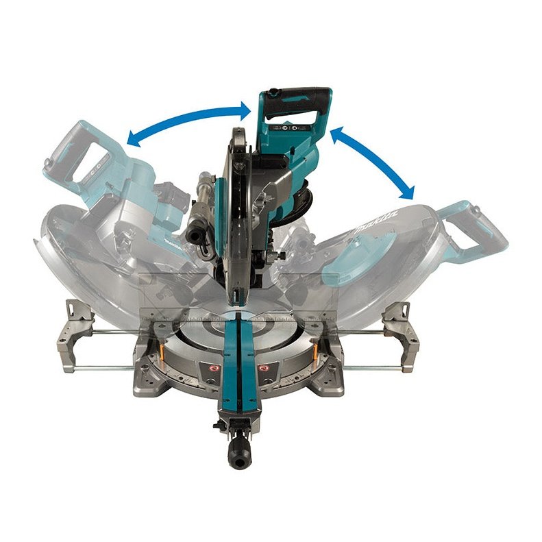 Makita 40Vmax XGT Brushless 305mm 12" Cordless Sliding Compound Mitre Saw LS003GZ01 tool-junction-nz