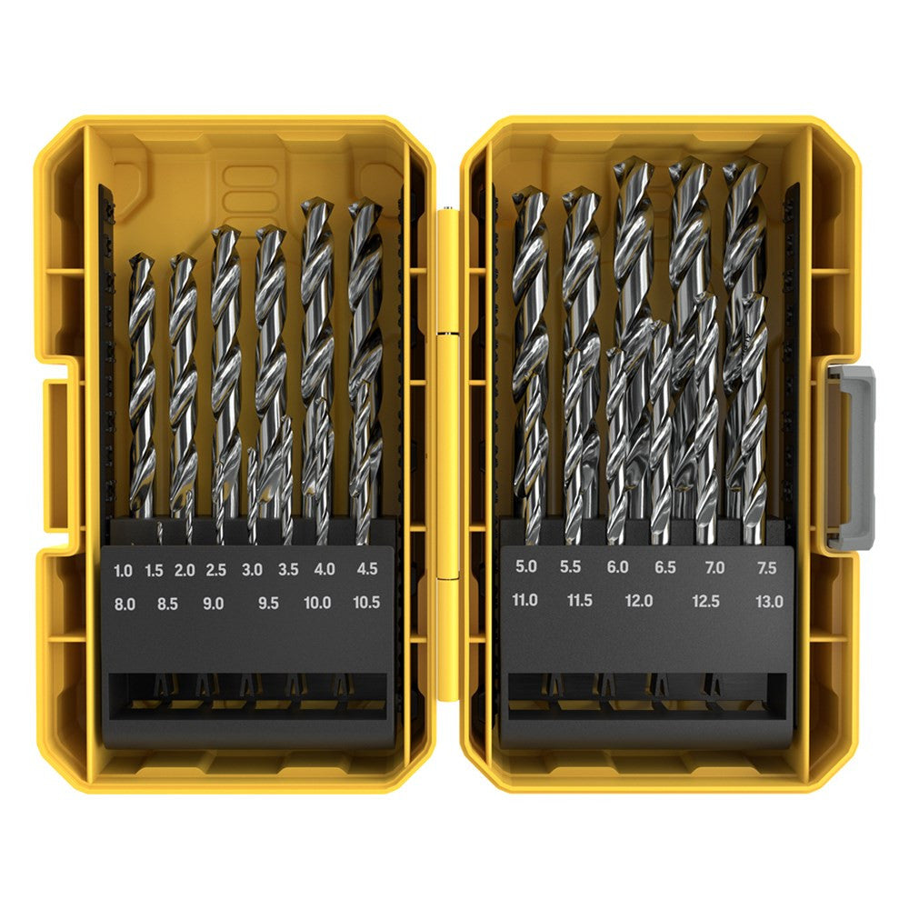 Alpha TuffBox PRO Silver Series Drill Set Metric 1.0 - 13.0mm 25 piece