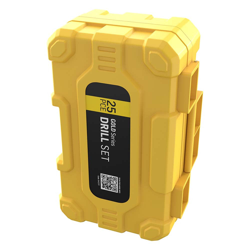 Alpha TuffBox PRO Gold Series Drill Set Metric 1.0 - 13.0mm 25 piece