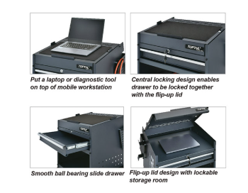 Toptul Diagnostic Cart Limited Edition (TCMD0103)