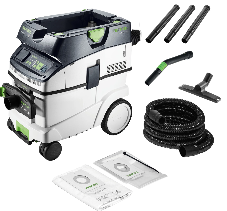 FESTOOL AUTOCLEAN DUST EXTRACTOR CTM36 EI AC-LHS Planex bluetooth (577862)
