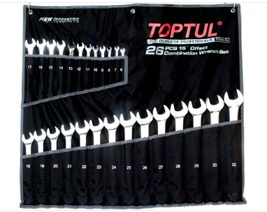 Toptul Wrench Comb R&OE Set 26pc 6-32mm (gpab2602)