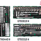 Toptul Tool Kit Combo RED 20 Trays AF/MM (taaa1002k281)