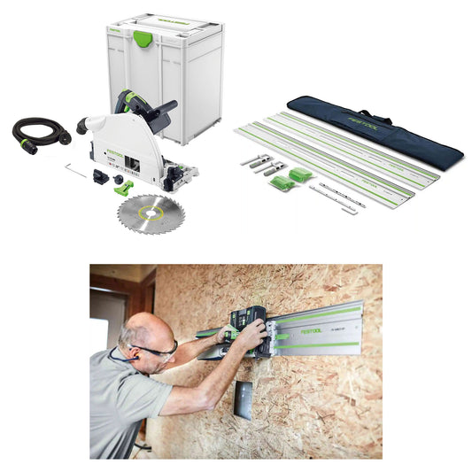 Festool **KIT** TS75 EBQ-Plus & FS 1400/2-KP Guide rail starter set **(999262)