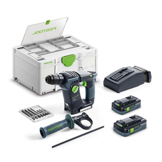 FESTOOL BHC 18 LI CORDLESS HAMMER DRILL KIT 576511-KIT tool-junction-nz