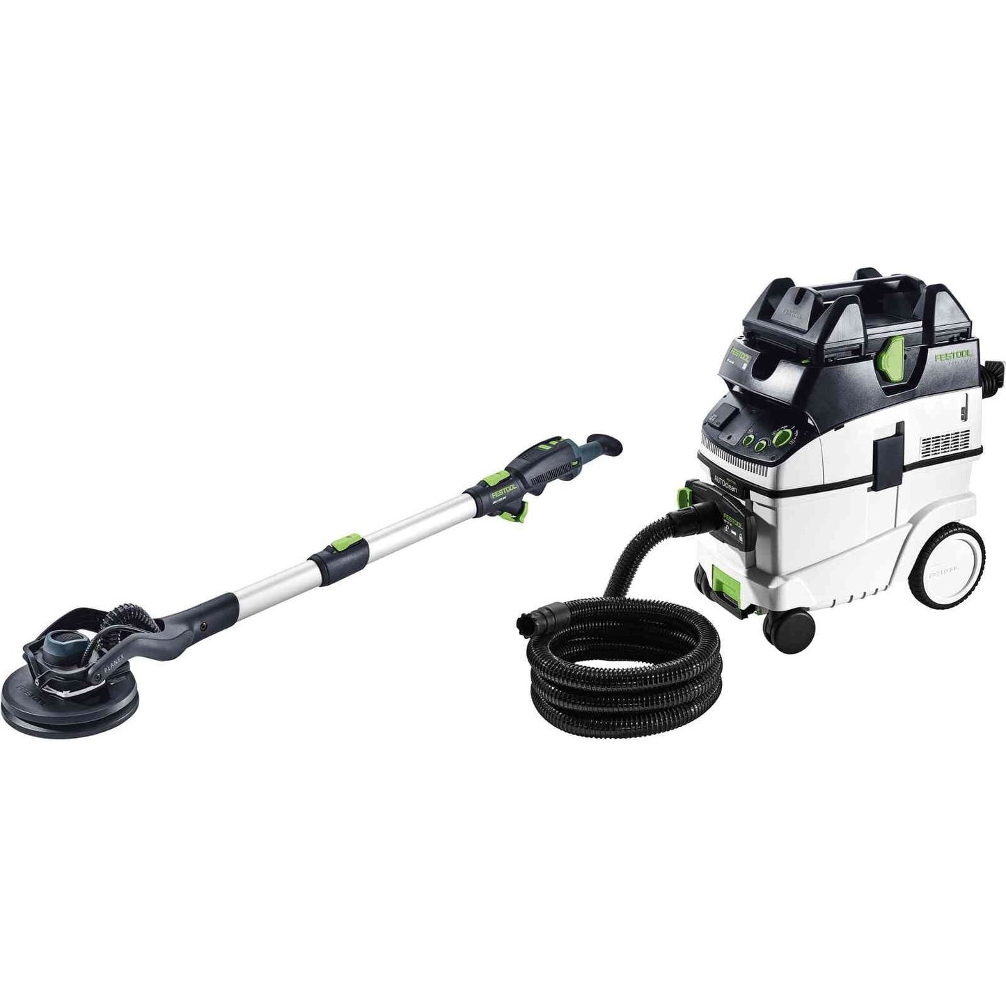 FESTOOL PLANEX, LHS 2 225 LONG-REACH POLE SANDER SET WITH CT36 DUST EXTRACTOR tool-junction-nz