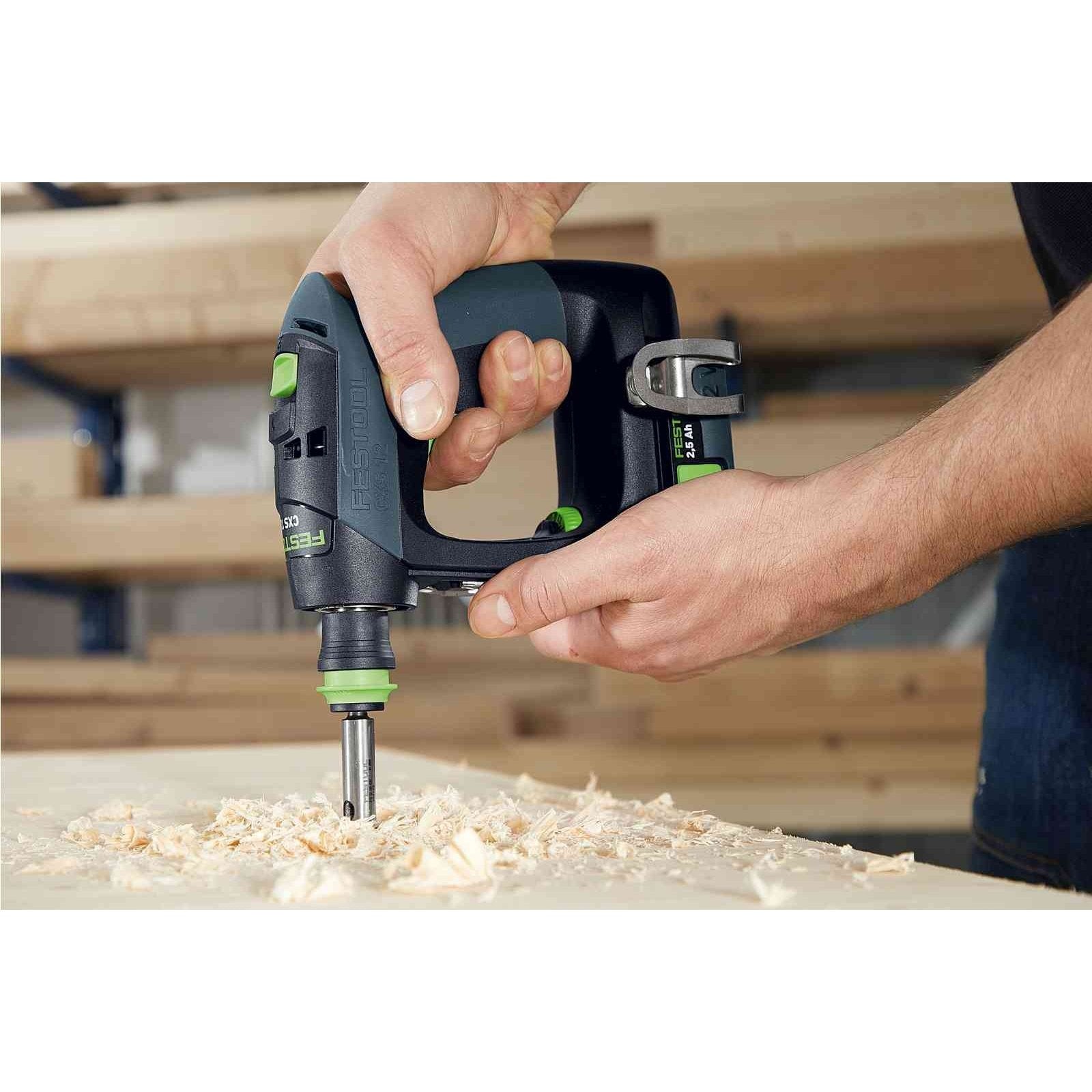 Festool CXS 12 2.5-Set 12v Cordless Drill Driver 576865 tool-junction-nz