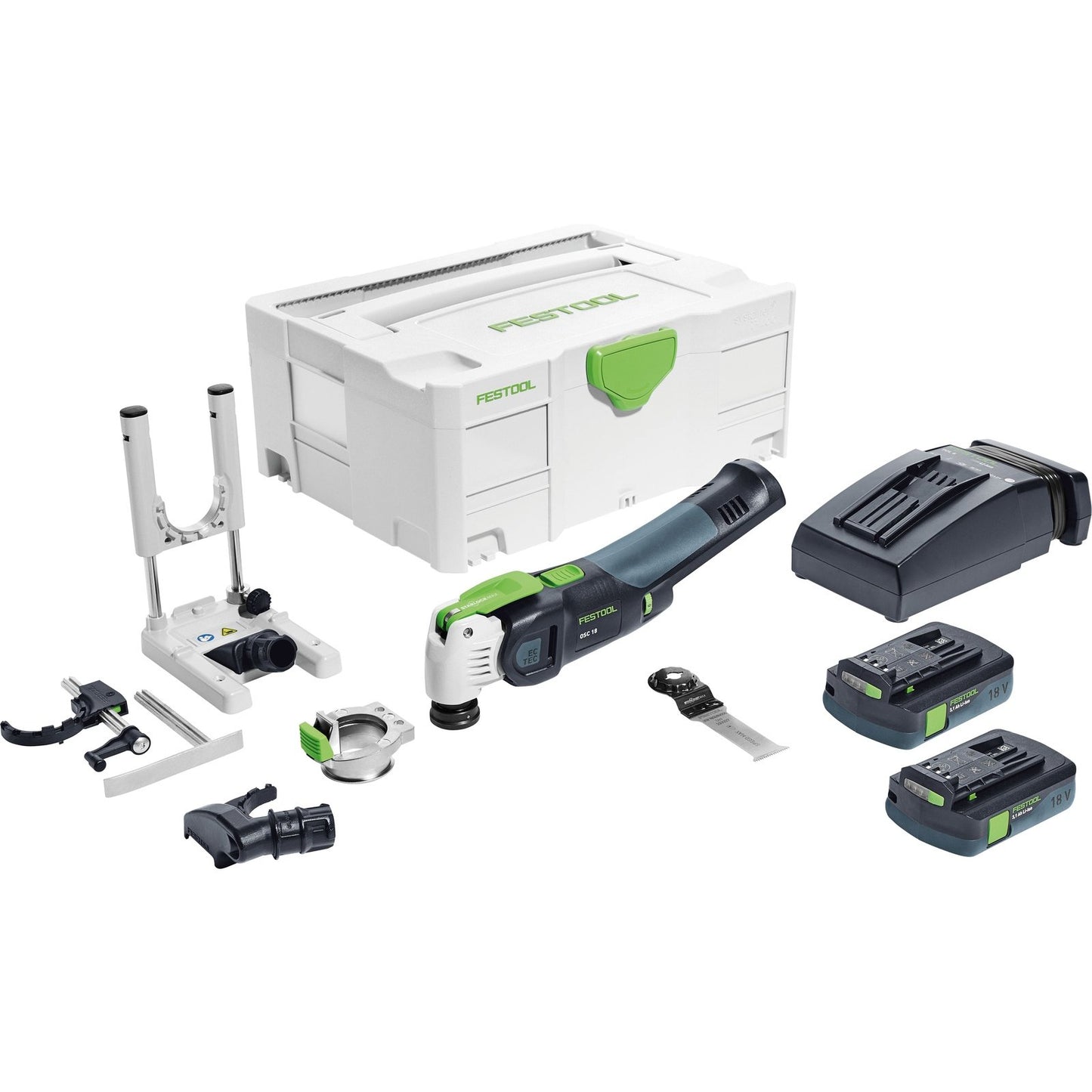 Festool Oscillator OSC Li-E 18 Kit Set 576591-Kit tool-junction-nz