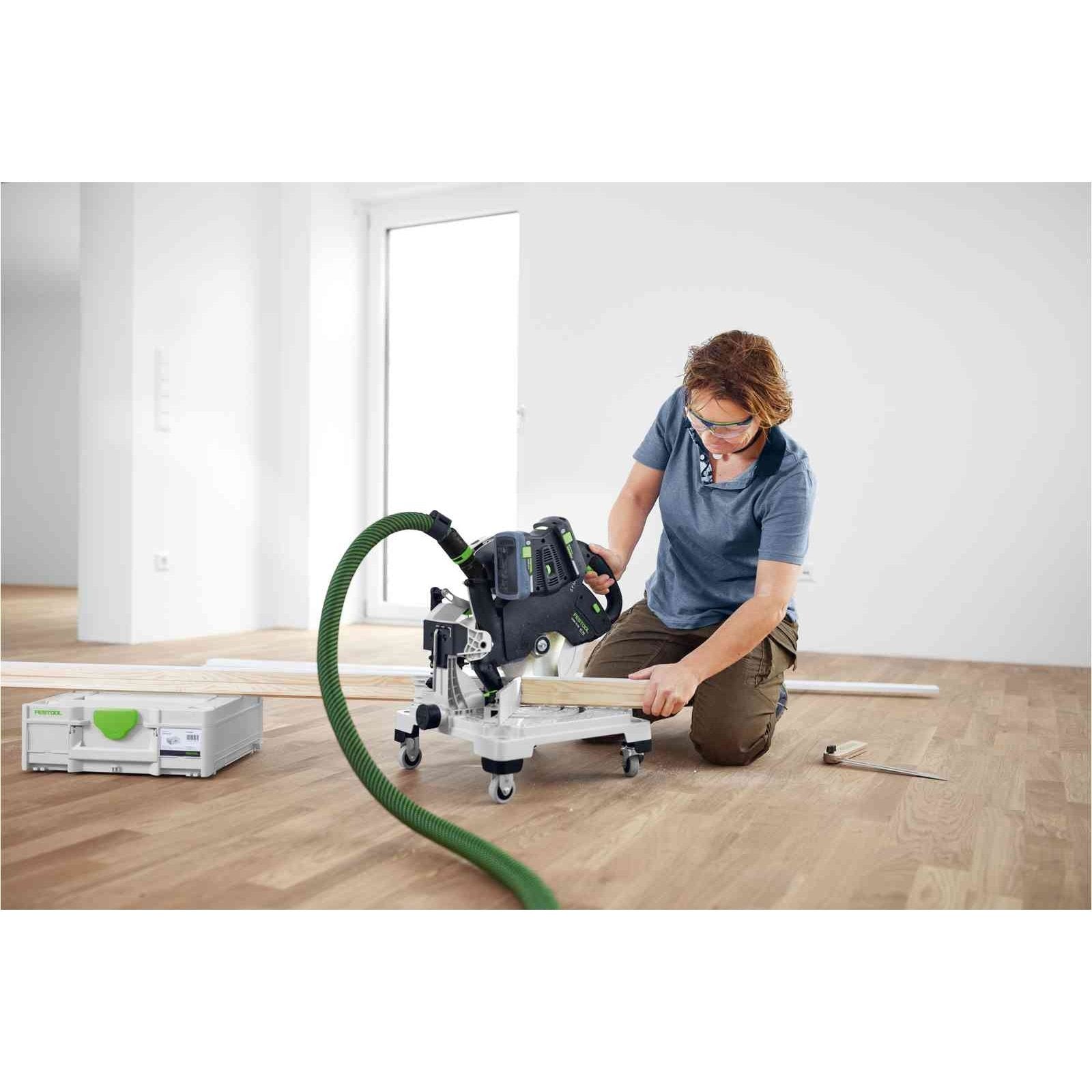 FESTOOL SYMC 70 EB Symmetric 18v Cordless Compound Mitre Saw Kit 577424-KIT tool-junction-nz