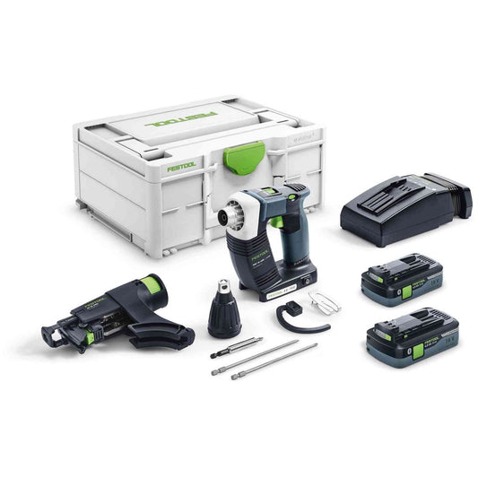 Festool DWC 18-4500 Cordless Screwdriver Screwgun Kit 576504-KIT tool-junction-nz