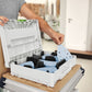  Festool Delta sandpaper assortment abrasives organized in a Systainer 