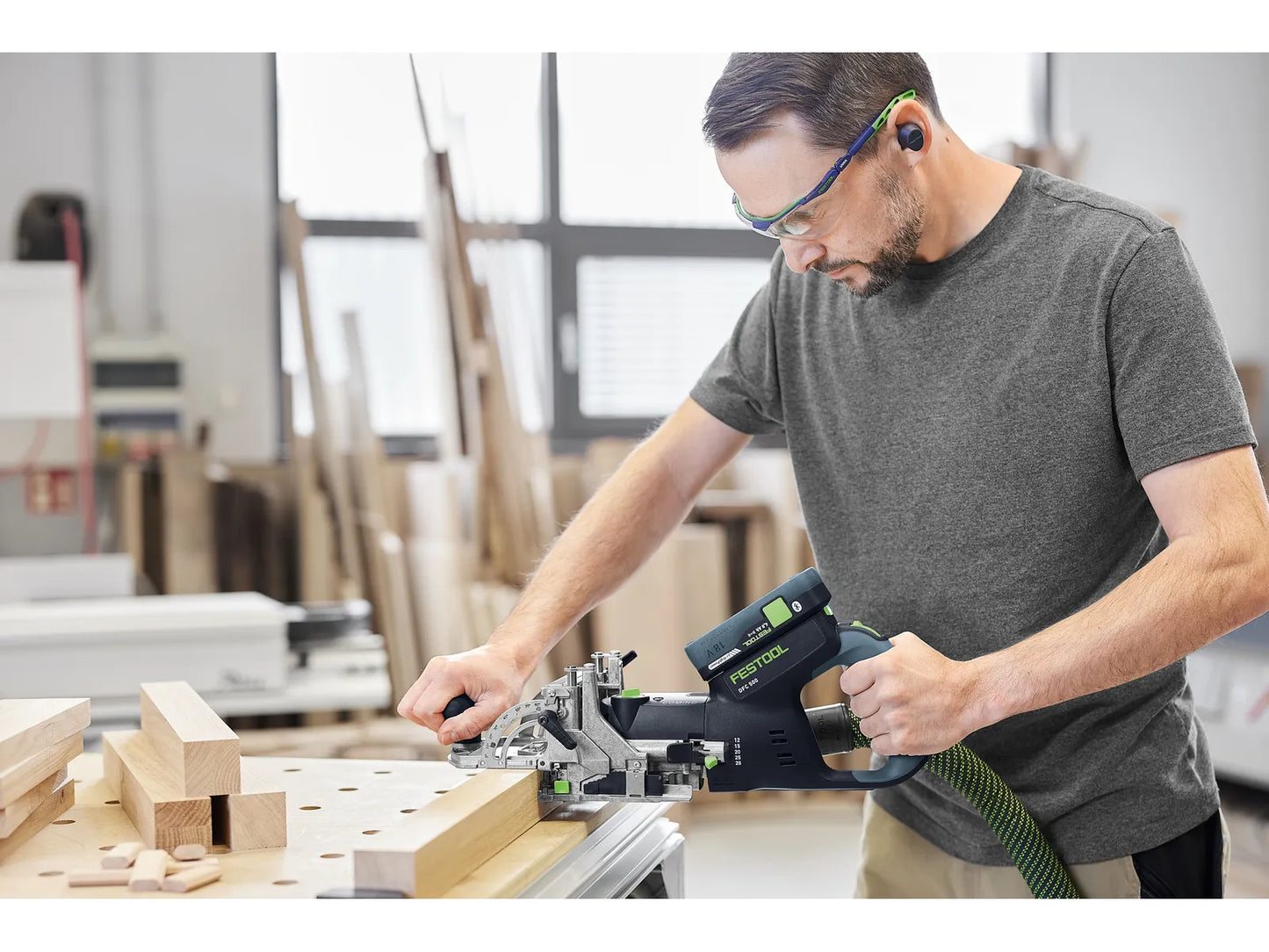 FESTOOL DFC 500 Q-PLUS CORDLESS DOMINO JOINER SKIN ONLY