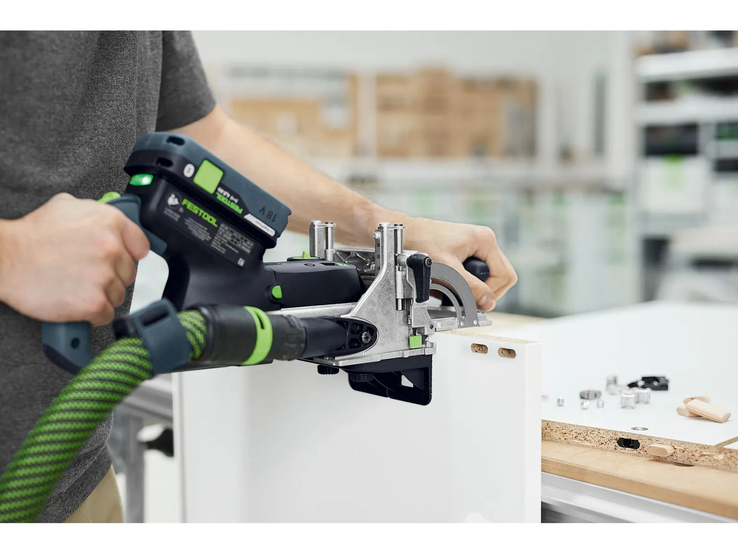 FESTOOL DFC 500 Q-PLUS CORDLESS DOMINO JOINER SKIN ONLY