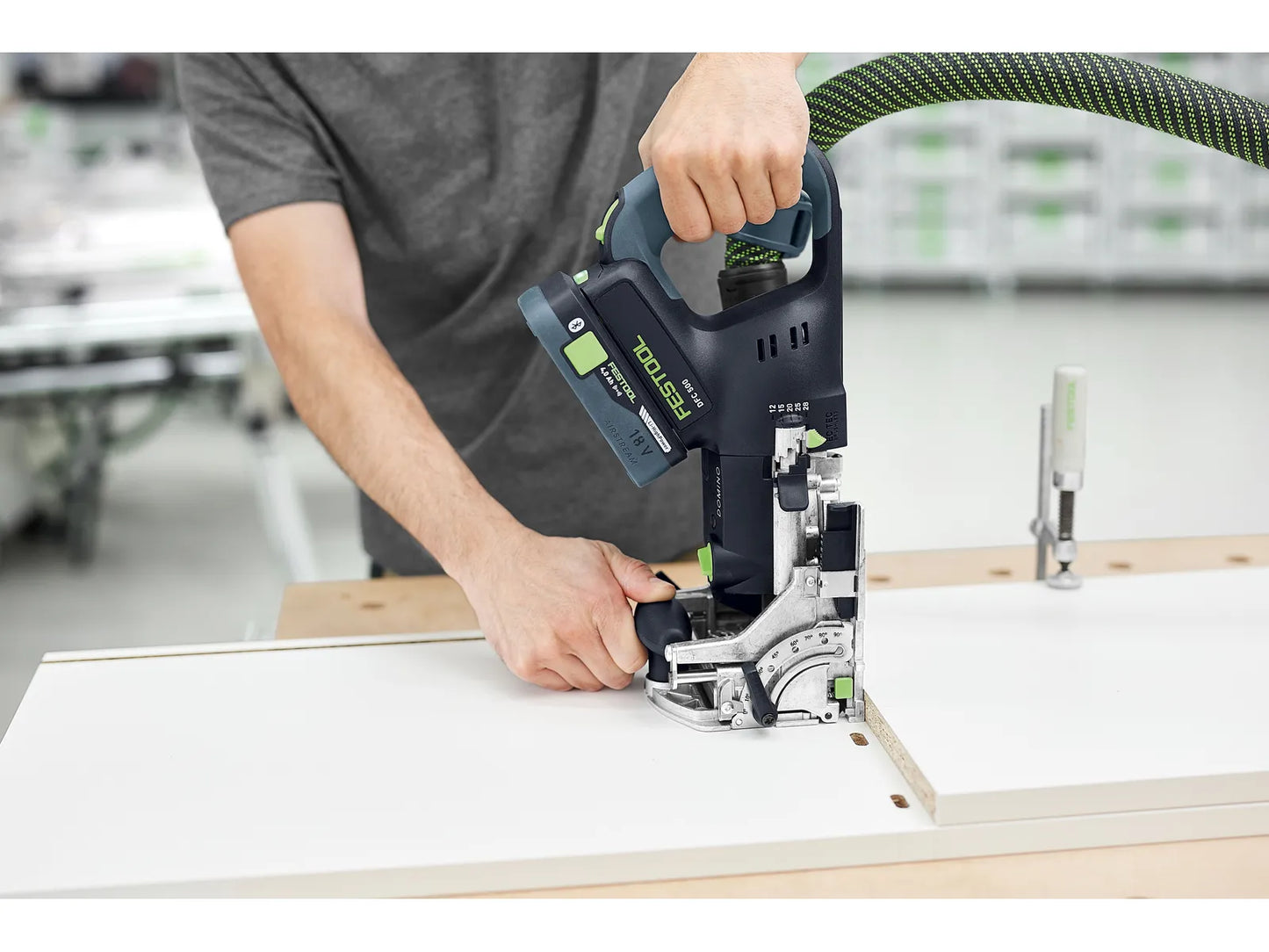 FESTOOL DFC 500 Q-PLUS CORDLESS DOMINO JOINER SKIN ONLY