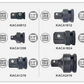 Impact Adapter Set 6pc 1/4; 3/8; 1/2; 3/4"