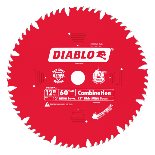 Diablo 12 in. / 305mm 60T Combination Saw Blade
