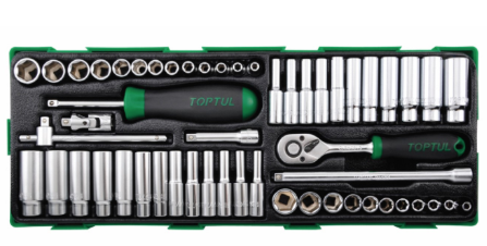 Toptul Tool Kit BASIC 7 Trays AF/MM** build from components **