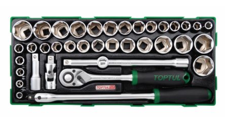 Toptul Tool Kit BASIC 7 Trays AF/MM** build from components **