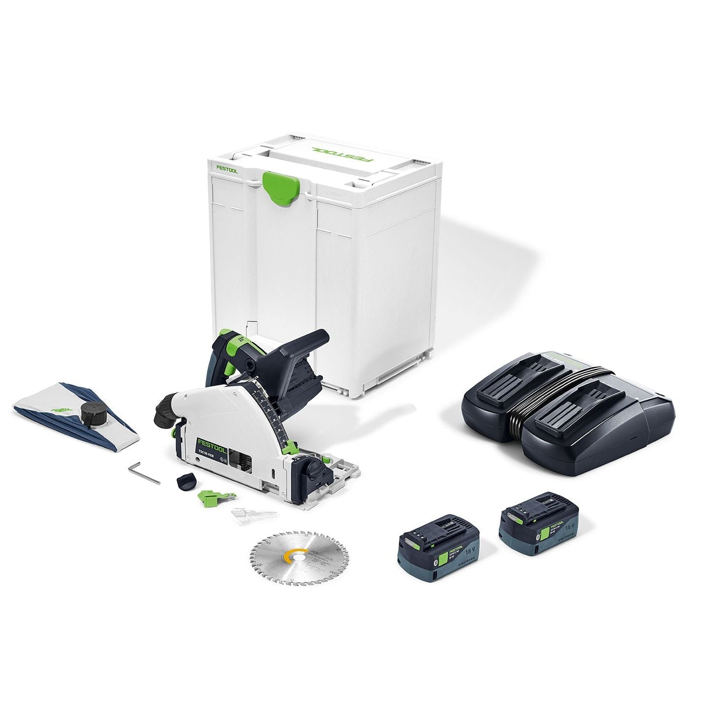 FESTOOL TSC 55 KEB CORDLESS PLUNGE SAW KIT (577345)