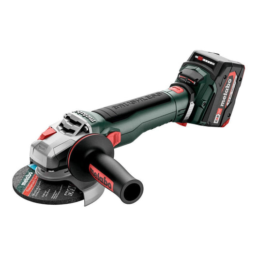 Metabo 18V Brushless 125 mm Angle Grinder with Brake & Lock Nut - Skin WB18LTBL11-125QUICK tool-junction-nz