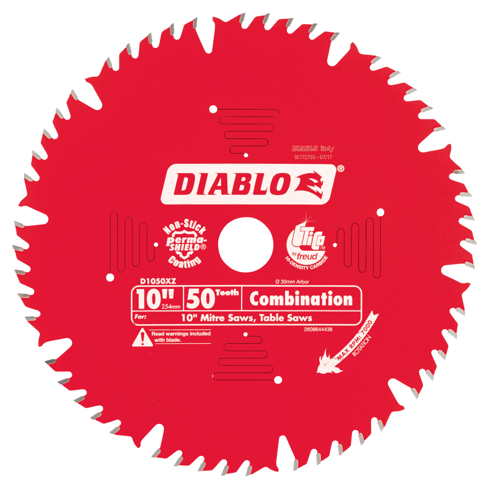 Diablo 10 in. / 254mm 50T Combination Saw Blade tool-junction-nz