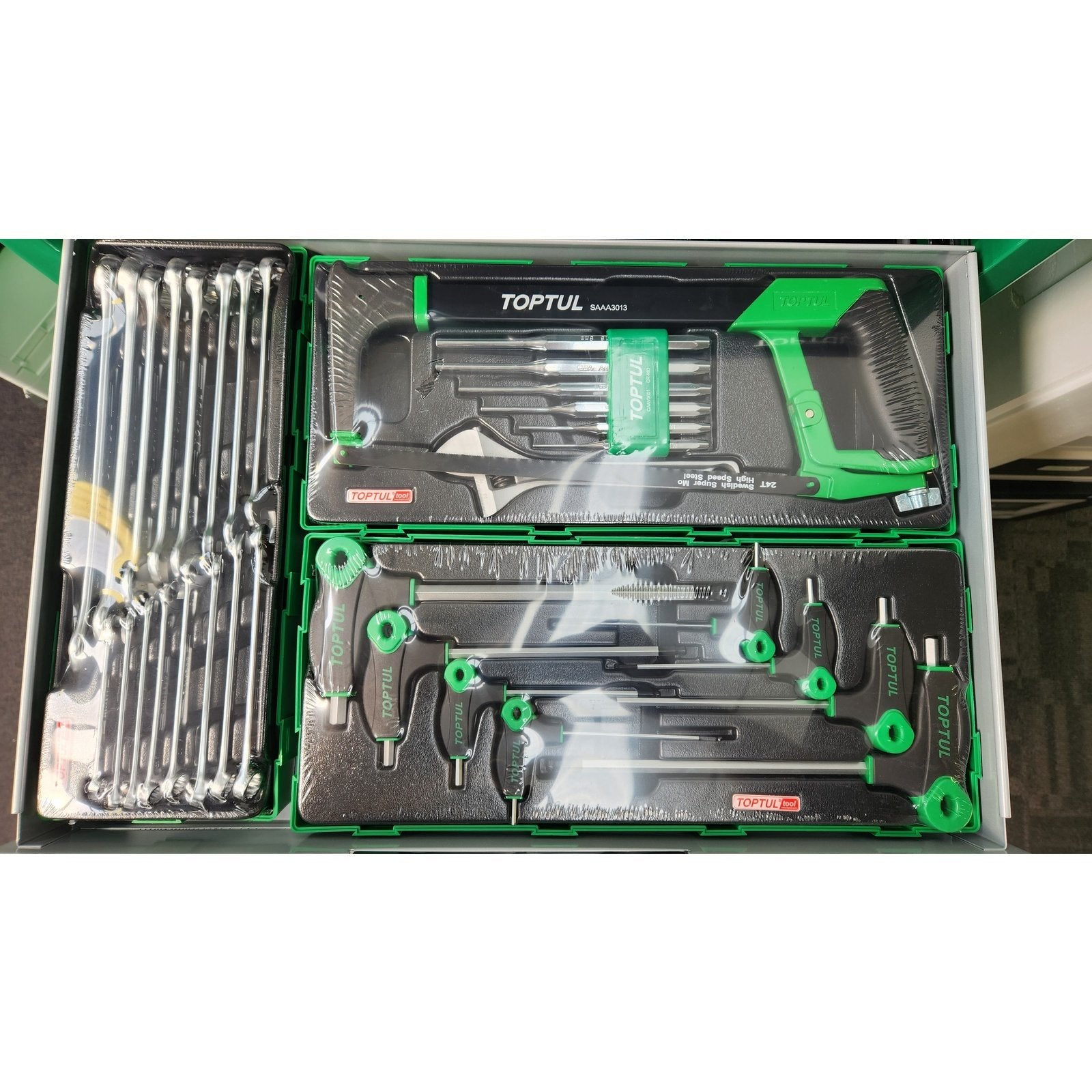 Tool Kit Combo GREEN 20 Trays AF/MM taaa1001k281