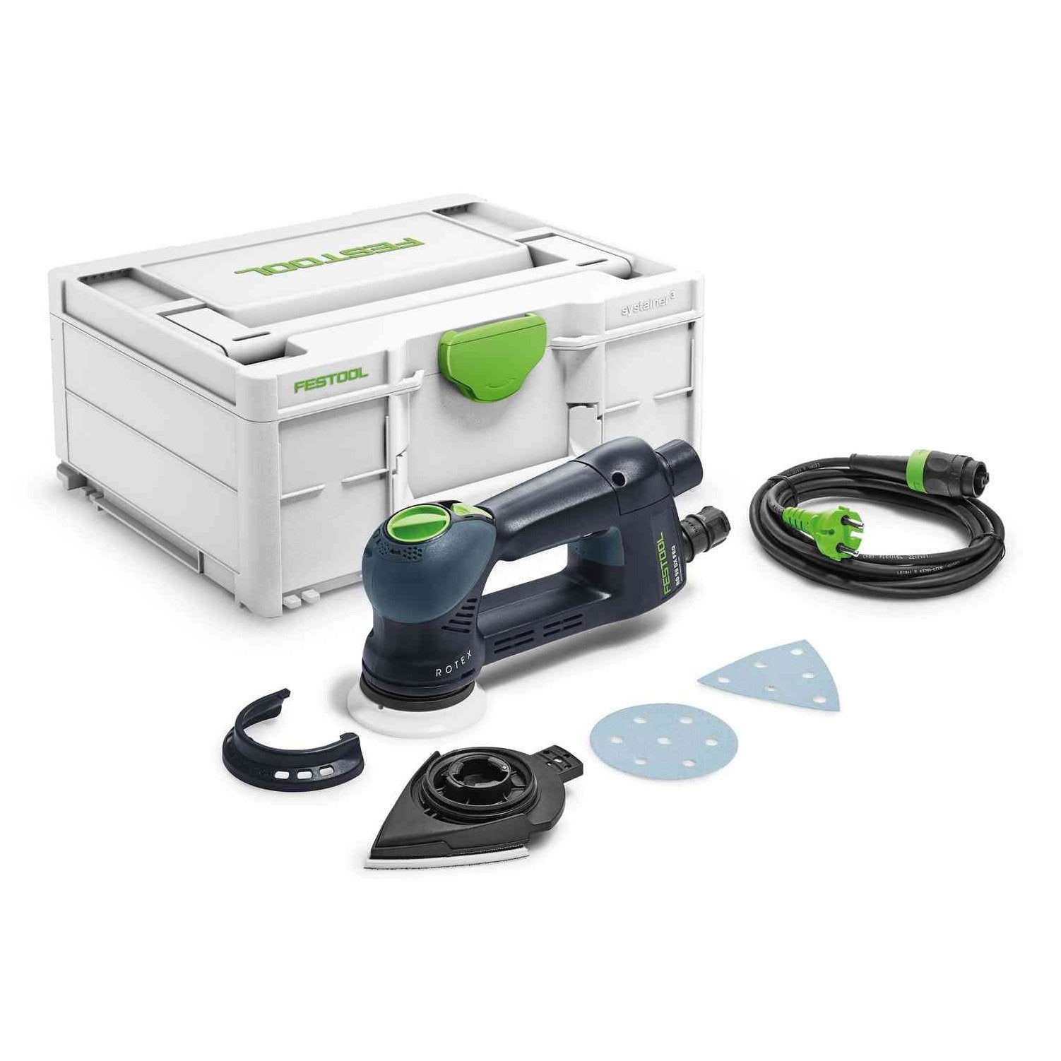 FESTOOL 576264 RO 90 DX FEQ-PLUS ROTEX GEARED DETAIL SANDER tool-junction-nz